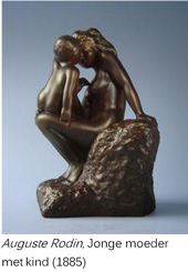 Moeder en kind Rodin